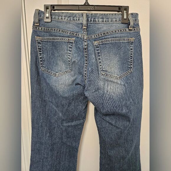 Gap Jeans Women’s 6 (30x32) Long & Lean Stretch Blue Denim Mid Rise Bootcut GUC - Picture 9 of 9